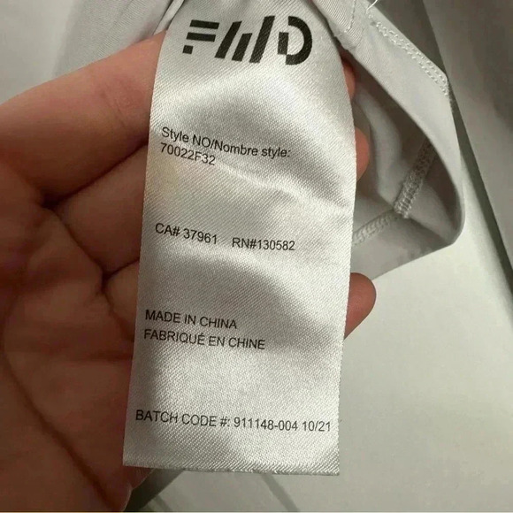 Push FWD Shirt Long Sleeved White Size Small - Picture 9 of 16